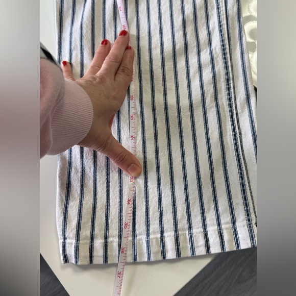 J.Crew Slim wide-leg jean in stripe- size 27 - Picture 14 of 14